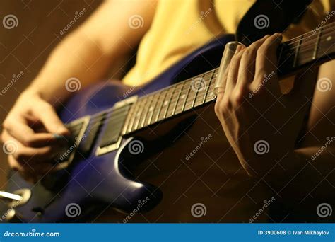 Guitar jazz solo stock photo. Image of concert, electrical - 3900608