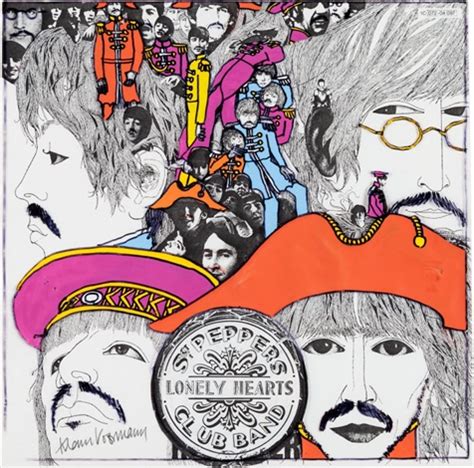 Klaus Voormann Original Beatles Artwork, Sgt. Revolver Germany, 1990s ...