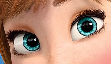 TIL that both Kristen Bell and Anna have a very slight right lazy eye. : r/Frozen