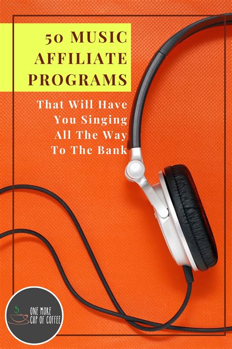 50 Music Affiliate Programs That Will Have You Singing All The Way To The Bank | One More Cup of ...