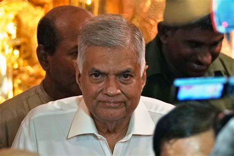 Sri Lankan PM requests patience as UN calls for relief funds