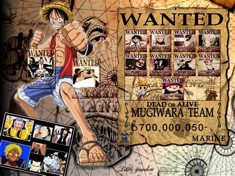 One Piece Wanted Poster Wallpapers - Top Free One Piece Wanted Poster ...