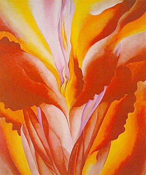 Georgia O'Keeffe Red Canna'24 50% off - ArtExpress.ws