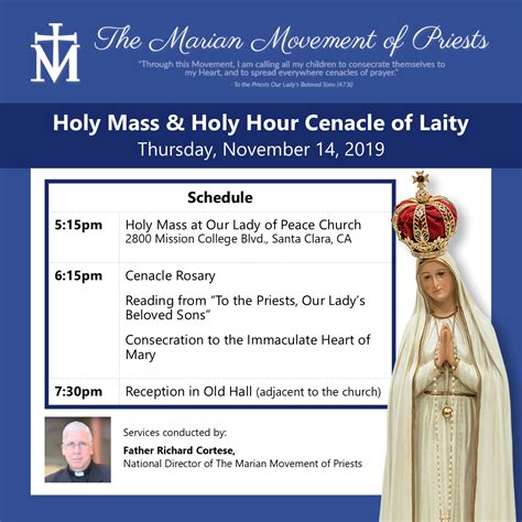 Marian Movement of Priests Cenacle | Our Lady of Peace Shrine and Church