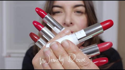 Six Perfect Red Lipsticks with La Bouche Rouge // Wendy Rowe - YouTube
