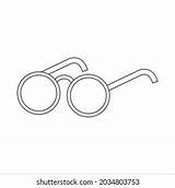 Cute Cartoon Goggle Coloring Page Kids Stock Vector Royalty Free  sketch template