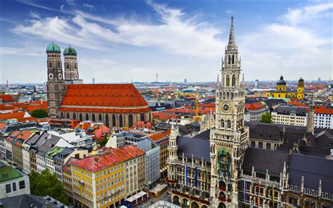 Download wallpapers Munich, Marienplatz, central square, 4k, Germany ...