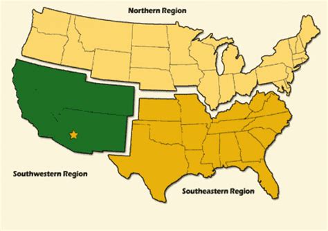 Northern States Map - Printable Map