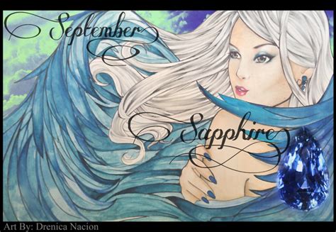 September - Sapphire by ravenlachrimae on DeviantArt