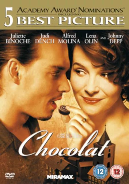 CHOCOLAT (DVD) LESLIE Caron John Wood Hugh O'Connor Peter Stormare Judi ...