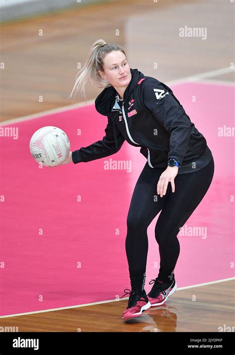 Chelsea Pitman of the Thunderbirds during an Adelaide Thunderbirds training session at Priceline ...