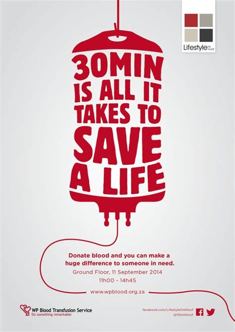 Blood donation posters – Printable graphics