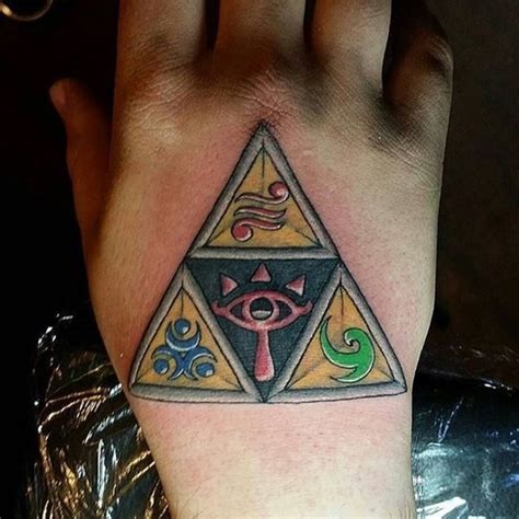 45 Zelda and Triforce Tattoos For Nintendo Devotees