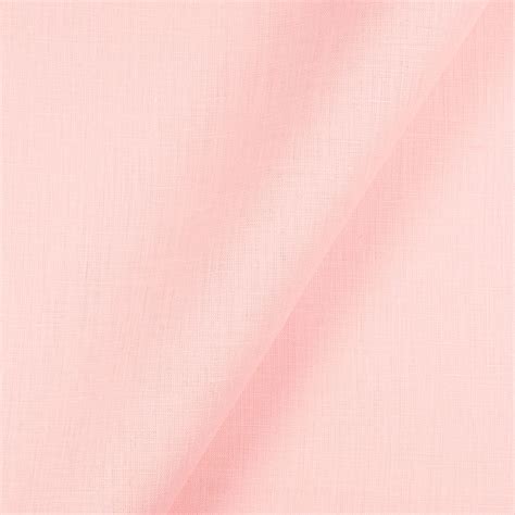 Fabric IL020 100% Linen fabric LIGHT PINK Softened