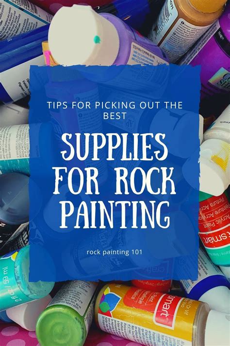 5 best rock painting supplies you need to get started | Rock painting ...