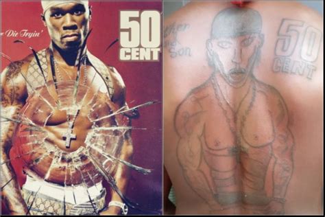 African Artist Show Yoh Trolled Over An Ugly Tattoo Of 50 Cent On His ...