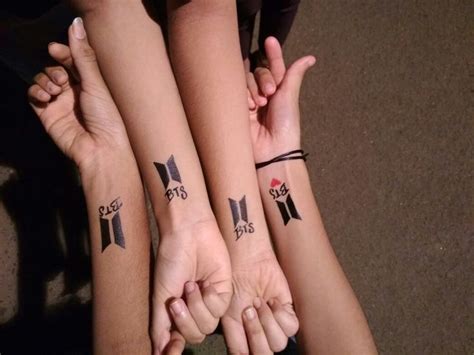 Matching Army Tattoos