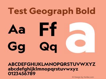 Test Geograph Font,Test Geograph Bold Font,TestGeograph-Bold Font|Test Geograph Bold Version 1. ...