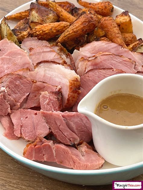 Air Fryer Gammon Joint Dinner | Recipe This