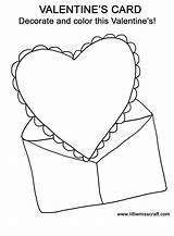 Printable Color Valentine Cards sketch template