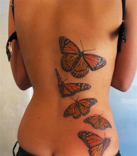 Top more than 80 tattoos of butterflies on back latest - in.coedo.com.vn