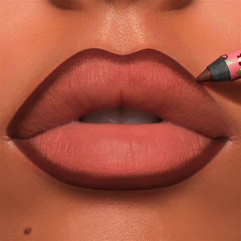 Lime Crime - Bittersweet Lip Liner | Ombre lips, How to line lips, Lip colors