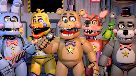 [FNAF/SFM] THE ROCKSTAR ANIMATRONIC'S VOICES - YouTube