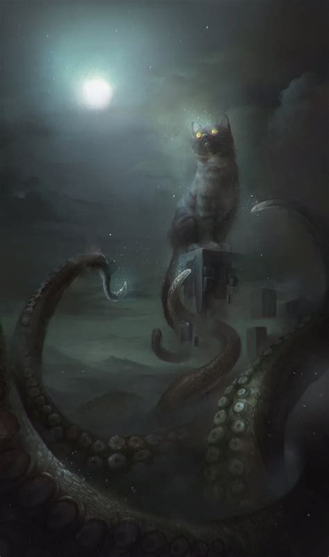 ArtStation - The cat from hell