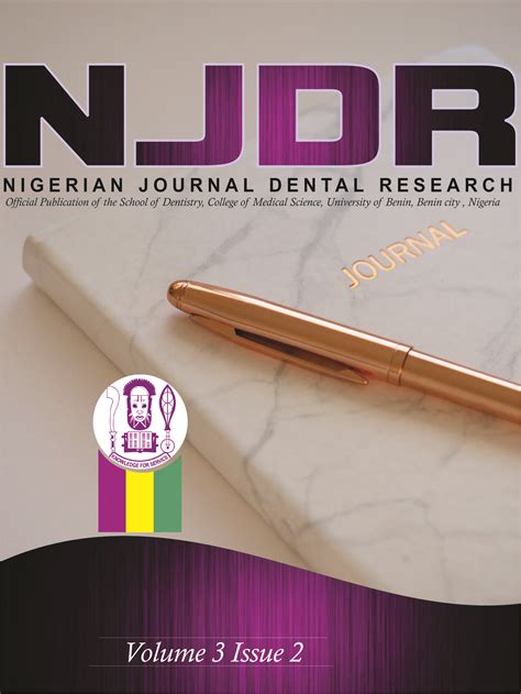 Archives | Nigerian Journal of Dental Research