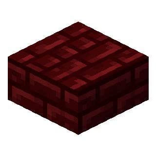 Red Nether Brick Slab | How to craft red nether brick slab in Minecraft ...