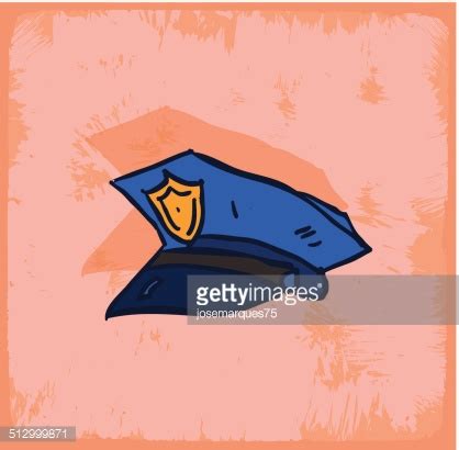 Cartoon Police Hat Stock Vector | Royalty-Free | FreeImages