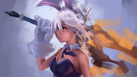 Battle Bunny Riven - LoLWallpapers