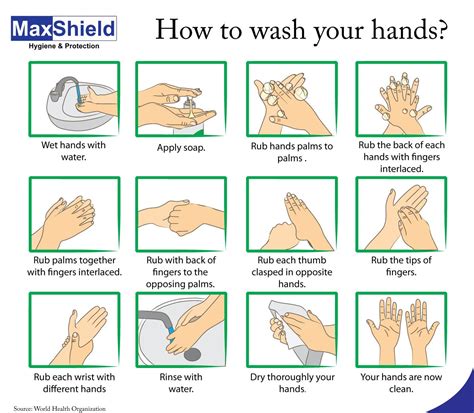 Protect yourself: Wash your hands | MaxShield – Hygiene and Protection | Hand hygiene, Proper ...
