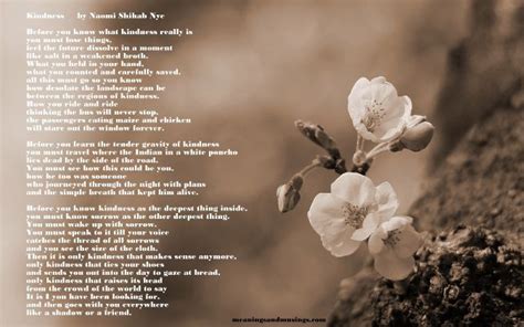 Kindness, a poem by Naomi Shihab Nye