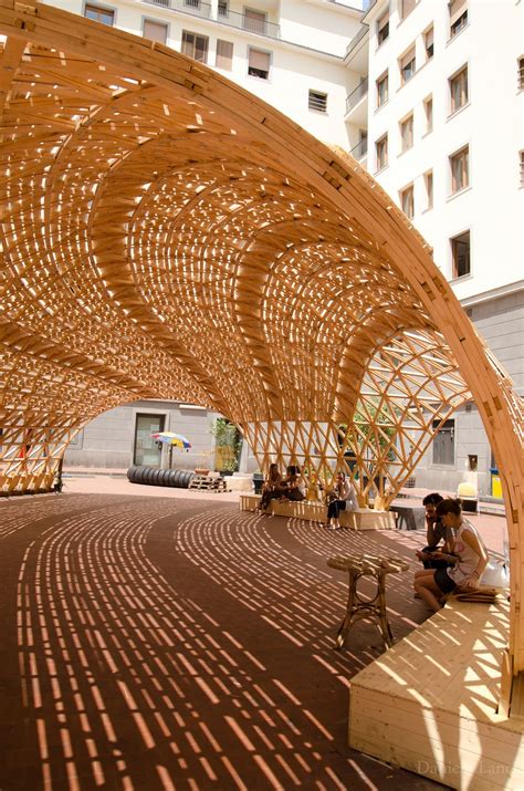 Gridshell Toledo | Landscape architecture design, Pavilion architecture, Bamboo architecture