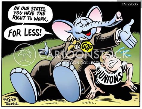 Labor Unions Cartoons and Comics - funny pictures from CartoonStock