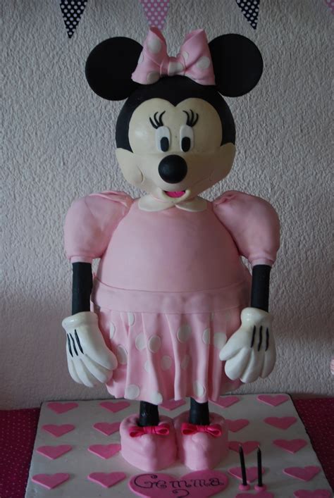 3D Minnie Mouse - CakeCentral.com