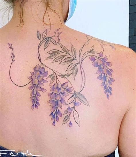 Wisteria Tattoo Ideas: Designs and Meanings | Art and Design