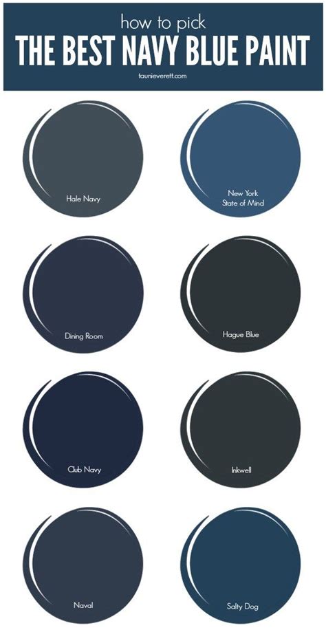 The Best Navy Blue Paint for Your Home | Tauni Everett in 2023 | Dining ...