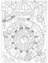 Astrology Coloring Pages At GetColoringscom  Free Printable colorings sketch template