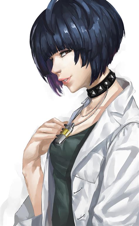 Persona 5 - Tae Takemi by blazpu on DeviantArt