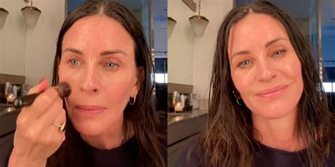 Courteney Cox's Skin Glows In 5-Minute Makeup Instagram Video