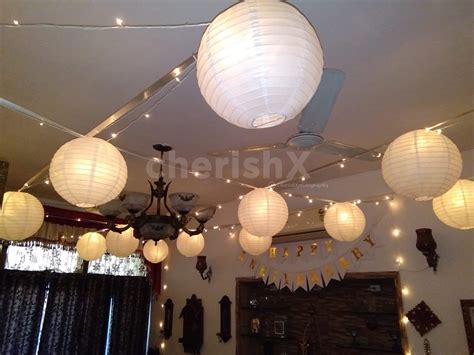 Paper Lanterns & Fairy Lights Decorations | Bangalore