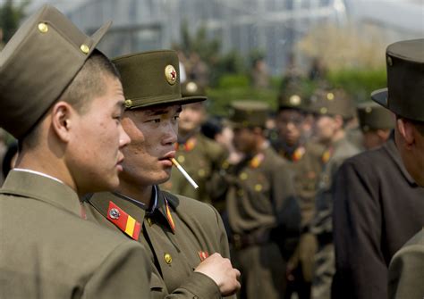 North Korea soldiers in Pyongyang - North Korea | After 2 tr… | Flickr