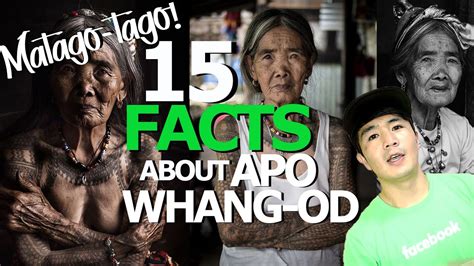 On Apo Whang-od | 15 Facts 1 - YouTube