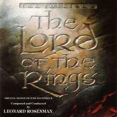 The Lord Of The Rings Soundtrack (by Leonard Rosenman)