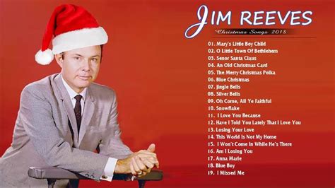 Jim Reeves Christmas Songs Full Album 2018 ♪ღ♫ Merry Christmas Songs ♪ღ ...