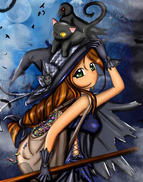 cute Witch by maviboncuk on DeviantArt