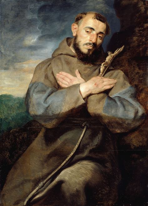 St Francis by Rubens | Oracion de san francisco, Arte católico, San ...