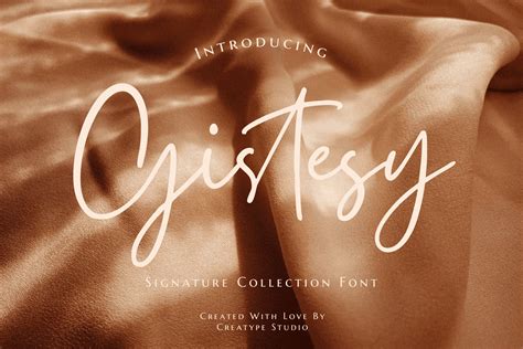 Gistesy Signature Business Font | Script Fonts ~ Creative Market